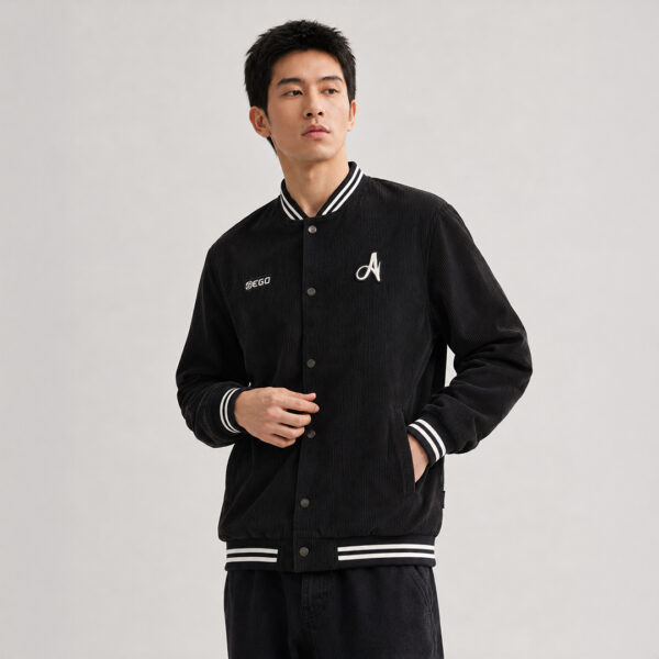 AE504 BOMBER JACKET BLACK