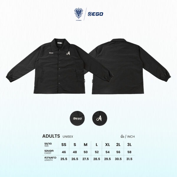 Second image of AE506 JACKET BLACK