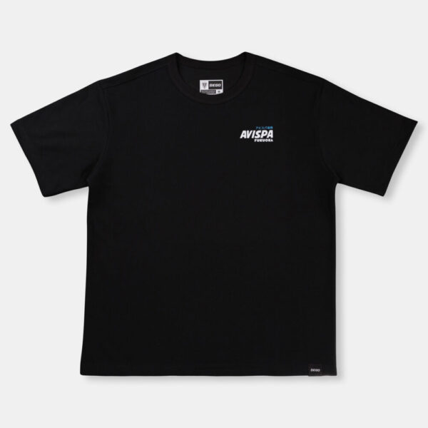 Second image of AE906 OVERSIZE T-SHIRT: TUKTUK BLACK