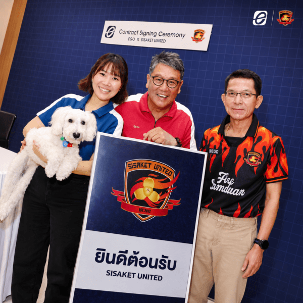 Together for the next chapter. Together with Sisaket United 😉