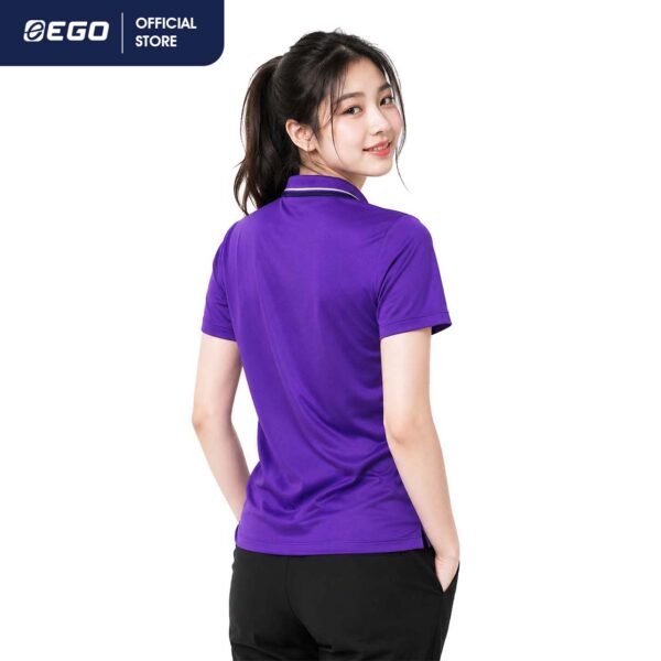 Second image of EG6188 เสื้อโปโลหญิงเบสิกแขนสั้น 99.95% ANTI-BACTERIAL (EGOSPORT)
