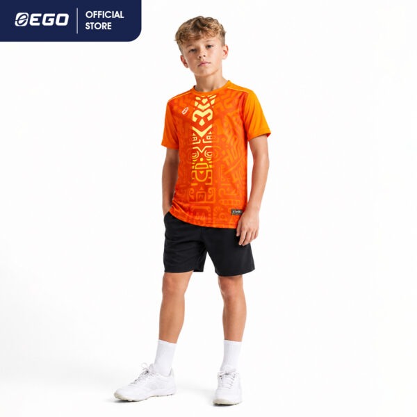 EG5160(KIDS) Printed Crew Neck Football Jersey AFCON-YUTACAN (EGO SPORT)