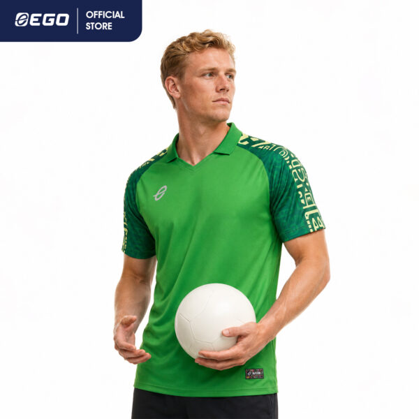 Second image of EG5164(2L-7L) V-NECK SHORT SLEEVES JERSEY AFCON-AZTEC (EGO SPORT)